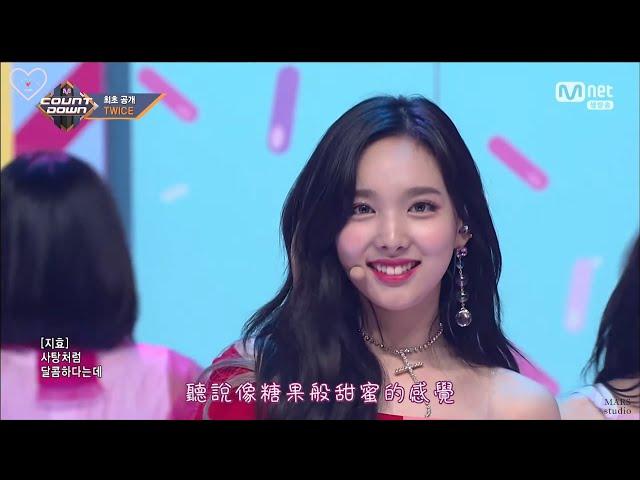 [60FPS] TWICE - What is Love? [LIVE中字]｜M COUNTDOWN 트와이스 엠카운트다운 【Chinese Subtitles】