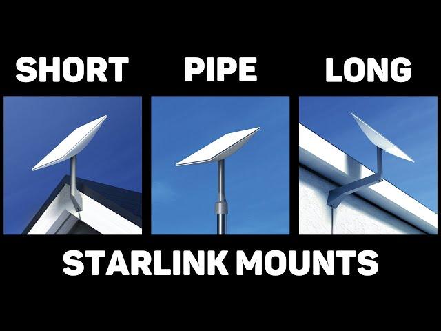 The Best Starlink Mounts & How To Install Them. | Tips Unboxing Measurements