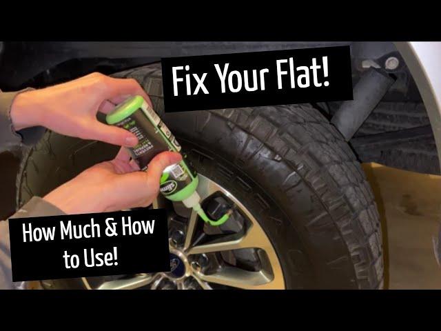 How to use Slime Tire Sealant