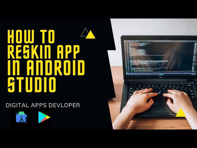 How To Reskin Android App Source code In Android studio in Hindi. App Reskin Kaise Kre in Full Hindi