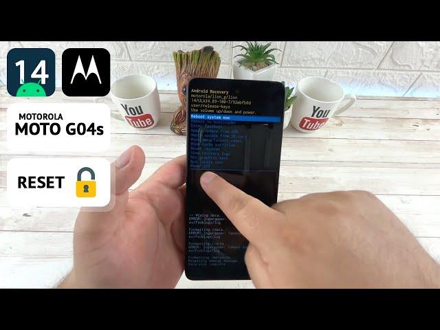 Formatear Motorola Moto G04s | Android 14