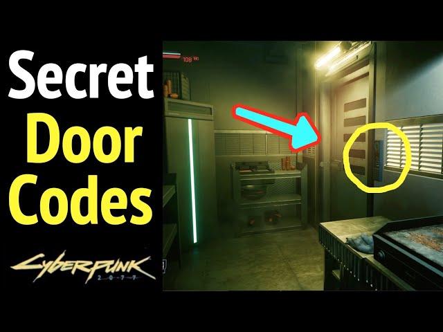 Secret Door Codes in Cyberpunk 2077