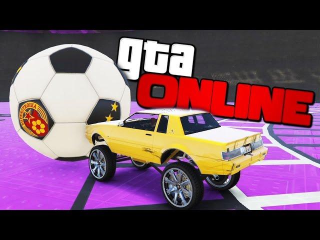 GTA ONLINE - ИГРАЕМ В ФУТБОЛ КРУТЫМИ ТАЧКАМИ! (УГАР) #309