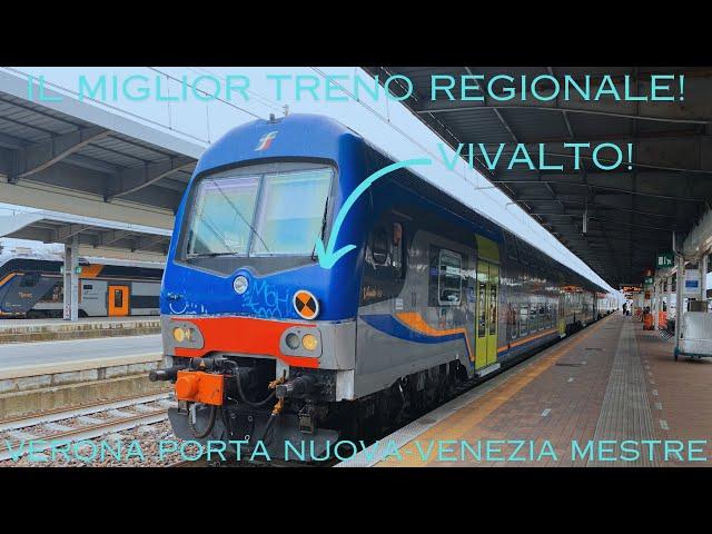 VIAGGIO NEL MIGLIOR TRENO REGIONALE D'ITALIA... IL VIVALTO!