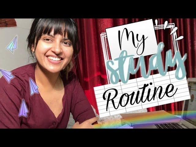 MY STUDY ROUTINE — How to Make an Effective Study Timetable