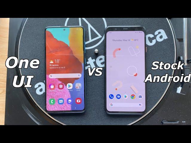 Samsung One UI vs Stock Android: Is one better than the other?