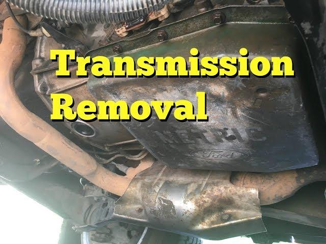 How to Remove a Transmission by Yourself | 1995 Ford F150