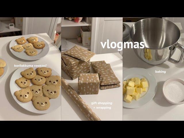 Vlogmas ️| Christmas shopping, wrapping gifts, Aelfric Eden clothes, baking cookies 