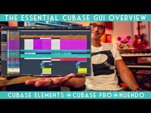 The Essential Cubase User Interface overview for beginners!