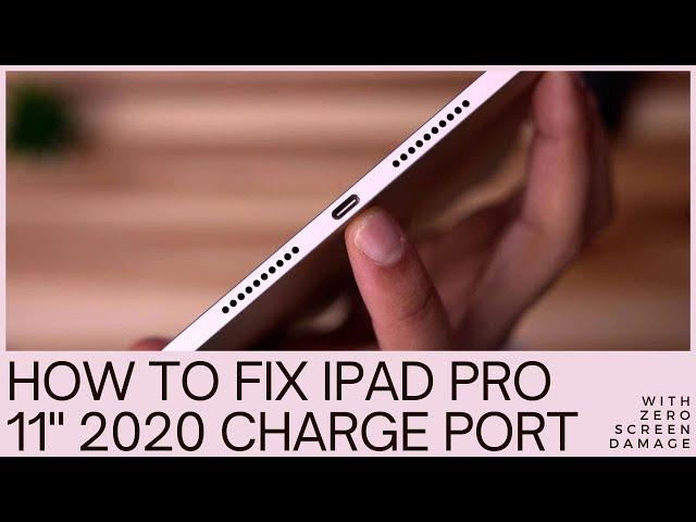 Fixing Ipad Pro 11" Gen 2 2020 Charger Port With Zero Screen Damage - Ultimate Guide!