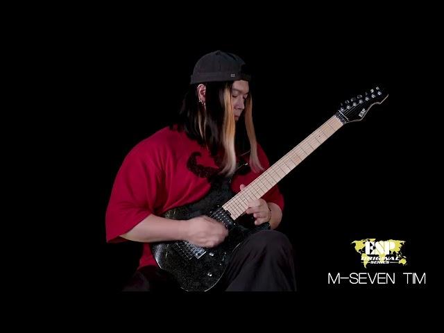 ESP Guitars: ESP M-SEVEN Demonstration feat. 亢毛毛(Kang Maomao)