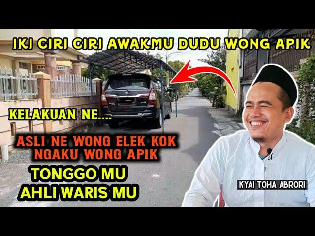 WONG APIK DI ELEK ELEK - Ustadz Toha Abrori