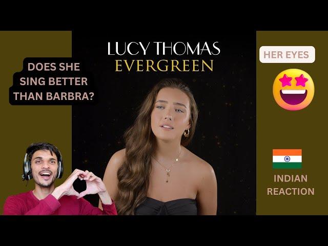 ''Evergreen - Lucy Thomas - ( "A Star is Born" - Barbra Streisand)", INDIAN REACTION (#1086)