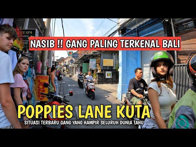 GANG TERKENAL DI DUNIA | GANG POPPIES LANE KUTA BALI