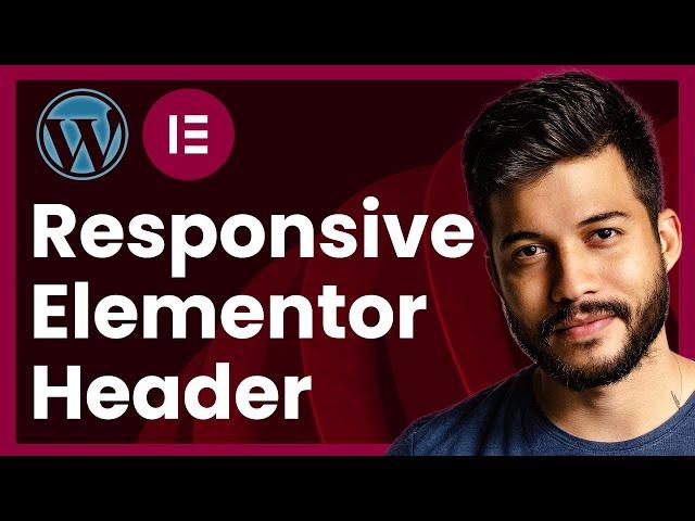 How To Make Responsive Header In Elementor (easy tutorial)