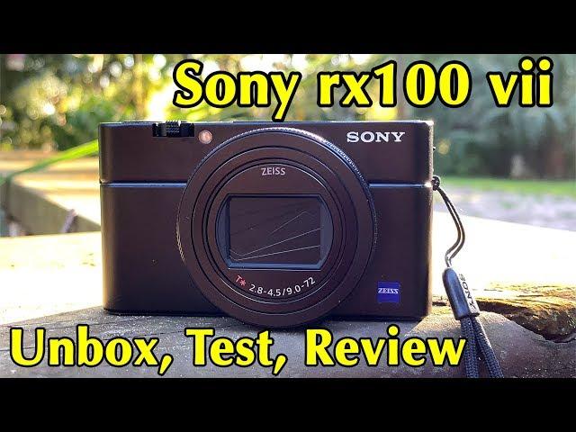 Sony rx100 vii  BEST vlogging camera??? Review, Unboxing & Test