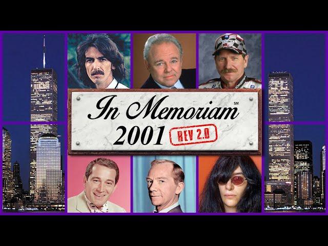 In Memoriam 2001: Famous Faces We Lost in 2001