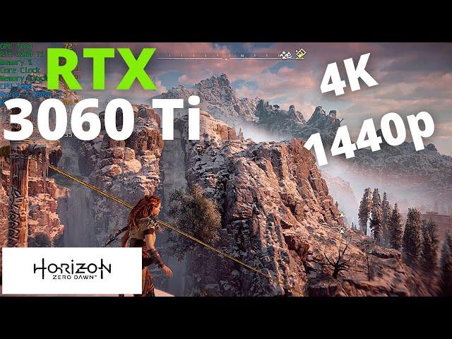 Horizon Zero Dawn | RTX 3060 Ti + Ryzen 7 5800X | 4K, 1440p
