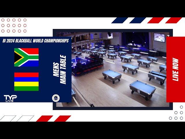 South Africa v Mauritius | Mens  | 2024 BI World Blackball Championship Bridlington Spa