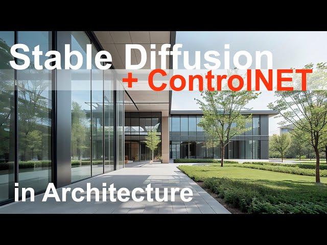 Stable Diffusion + ControlNET in Architecture