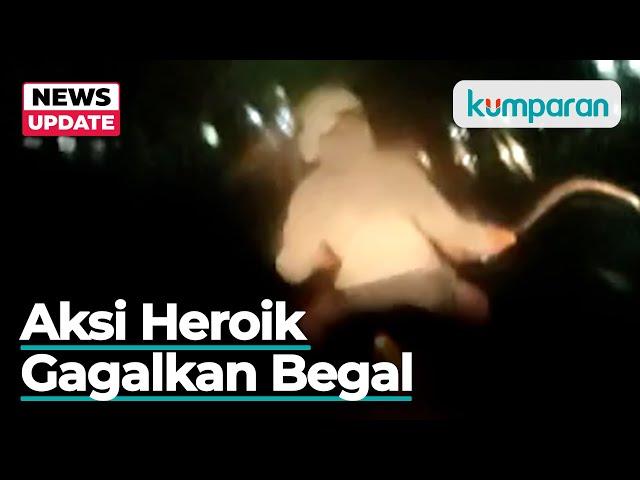 Gagalkan Aksi Begal, Pengemudi Mobil di Magelang Tabrak Pelaku Bercelurit