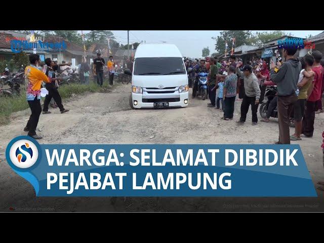 AMBIL ALIH JALAN RUSAK DI LAMPUNG, Jokowi: Saya sampai Tertidur di Mobil karena Mulus