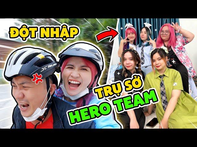 Chị Vê Đột Nhập Trụ Sở Mới Của Hero Team | Hội Chị Em Nhảy Tiktok - Vê Vê Channel