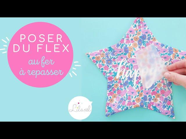 Tuto - comment poser du flex au fer à repasser