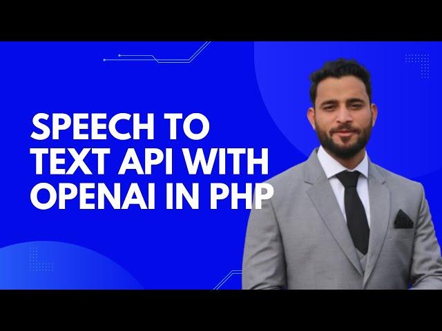 Speech-to-Text API with OpenAI in PHP