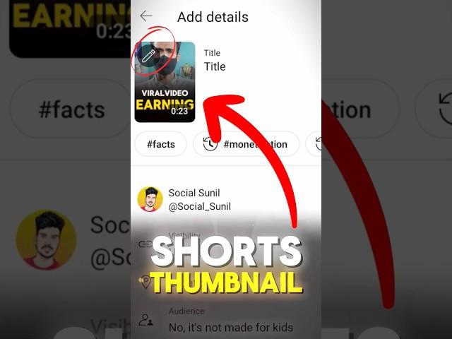 How to Create Thumbnail for YouTube Shorts?