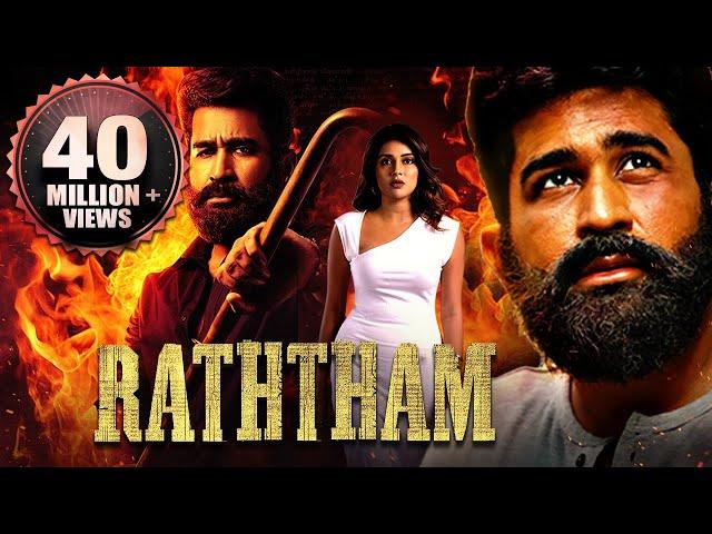 Raththam Full Action Thriller Movie | 2024 New Released Hindi Dubbed Movie | Vijay Antony, Mahima N.