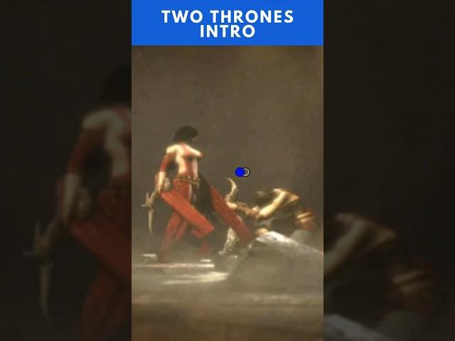 Prince of persia two thrones intro #shorts #twothrones #princeofperisa #gameclip #gameshorts