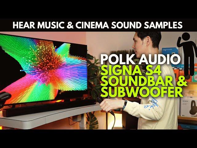 POLK AUDIO Signa S4 - Best Budget Atmos Soundbar under $300?