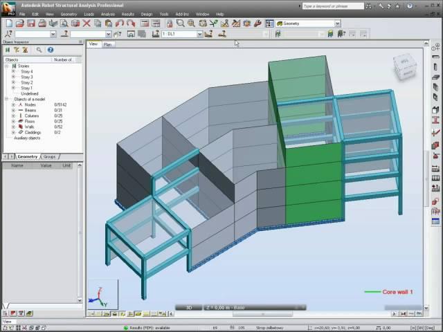 Robot Structure Analysis 2011 - Building Design