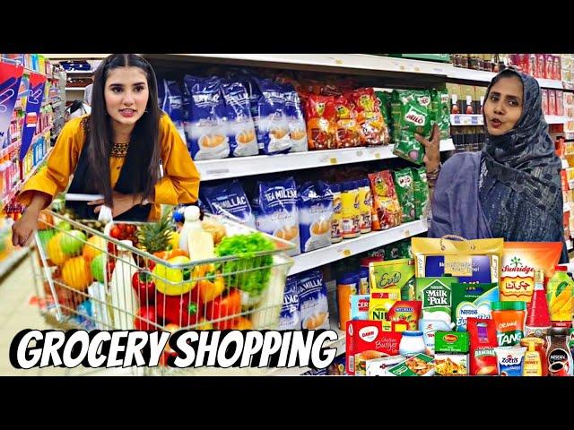 GROCERY SHOPPING WITH MOM🫨| TOOFAN A GYA | NA12