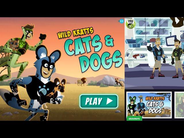 WILD KRATTS Cats & Dogs PBS KIDS Games Walkthrough