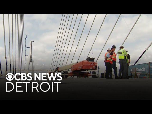 Gordie Howe International Bridge deck completed