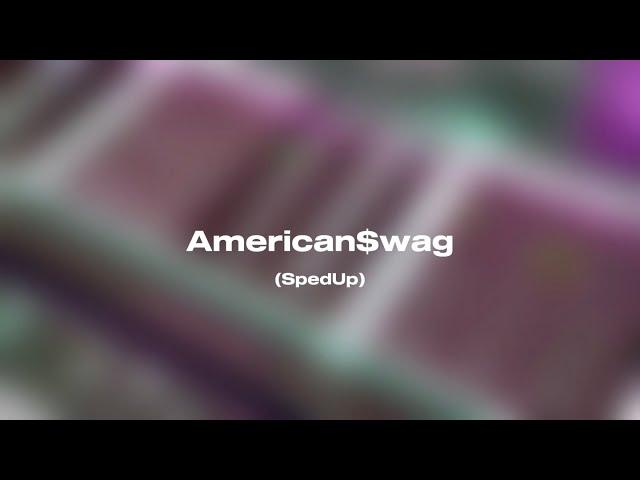 ReTread - American$wag feat. @ripcoye (SpedUp) [Lyric Video]