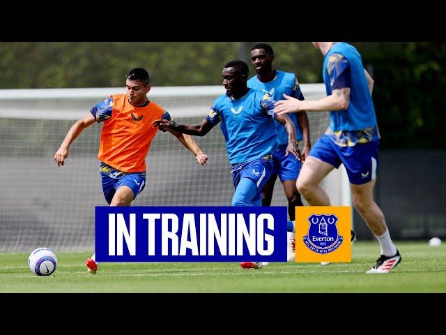 INTENSE SESSION IN UAE CAMP  | EVERTON IN TRAINING