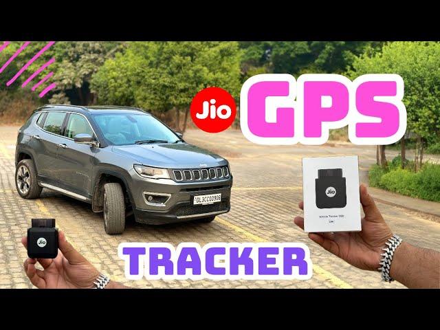 Jio GPS Tracker for cars "jiomotive" OBD2 Plug and Play GPS Device for All Cars in India 2024