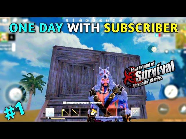 ONE DAY WITH DEAR SUBSCRIBER | LAST ISLAND OF SURVIVAL | GAMING WITH ANK