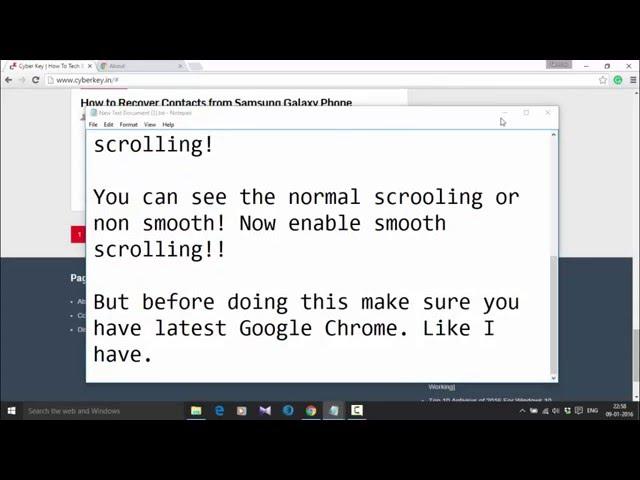 How to Enable Smooth Scrolling In Google Chrome