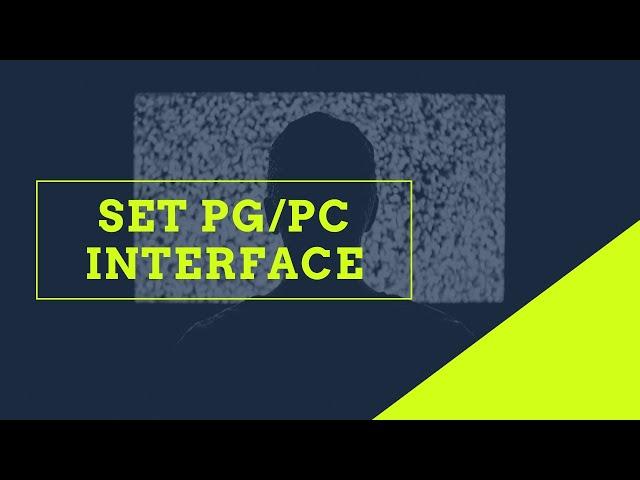 How to set the PG/PC interface in Windows 10 during the WinCC V7.5 installation process.