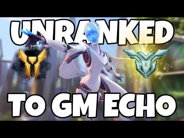 Educational Unranked To GM ECHO | Overwatch 2