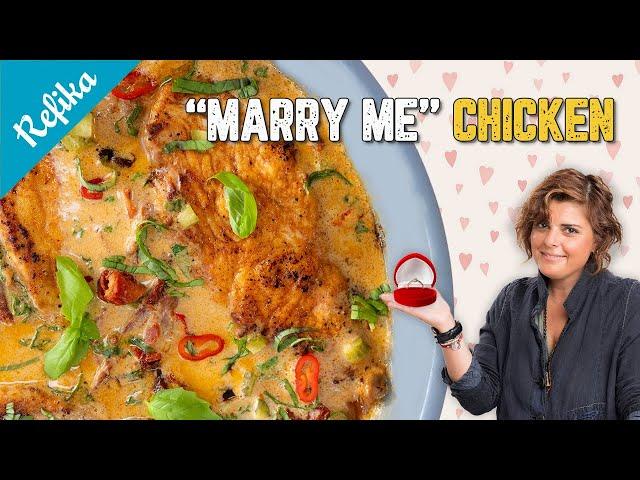 Viral MARRY ME CHICKEN Recipe  with Refika Touch For Your Loved One ️ It's Delicious & Very Easy