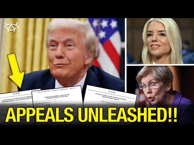 Trump APPEALS Corrupt Orders; Impeach the Judges? Left Crushing Itself