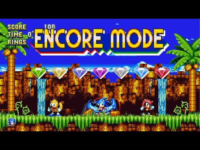 Sonic Mania Plus (PC) Encore Mode, All Chaos Emeralds [WALKTHROUGH] [1080p]