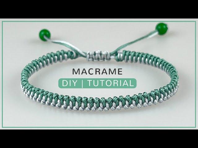 How to make a braided bracelet | Simple bracelet making idea | Make bracelet step by step tutorial