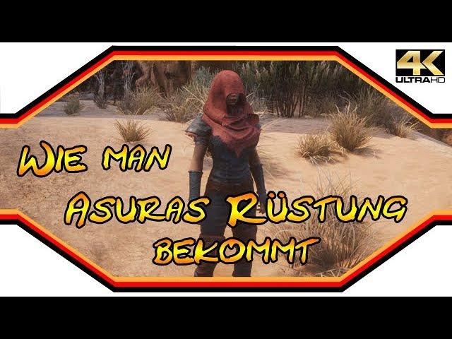 Conan Exiles  Wie man Asura's Rüstung bekommt  Guide [4k]