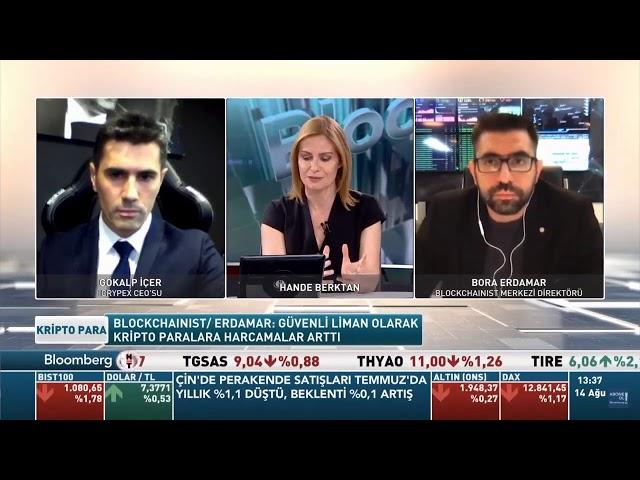 Kripto Paraları Gelecekte Neler Bekliyor - Icrypex CEO'su Gökalp İçer Bloomberg HT'de Yorumluyor.